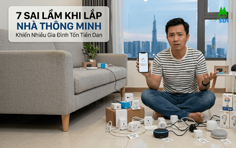 7 Sai Lầm Khi Lắp Nhà Thông Minh Khiến Nhiều Gia Đình Tốn Tiền Oan