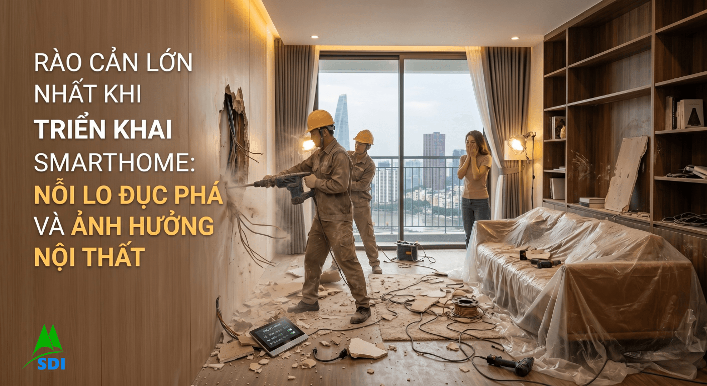 Rào cản lớn nhất_ Nỗi lo đục phá và ảnh hưởng nội thất