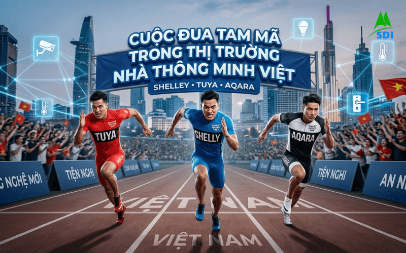 Shelly, Tuya và Aqara_ Cuộc Đua Tam Mã Trong Thị Trường Nhà Thông Minh Việt