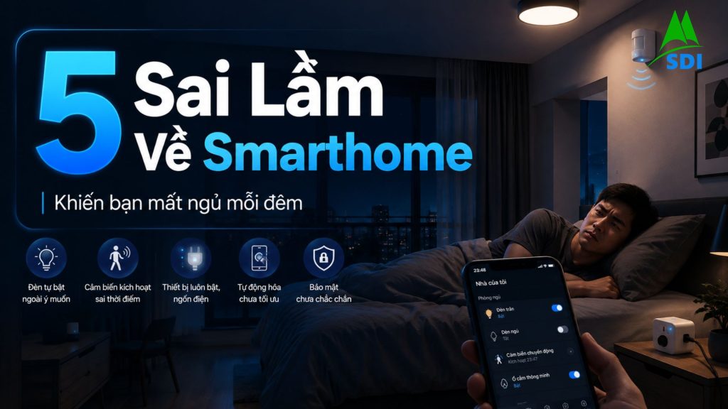5 SAI LẦM VỀ SMARTHOME