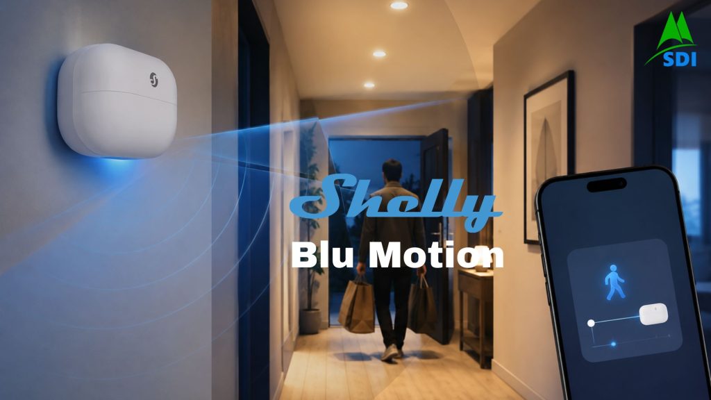 Cảm biến chuyển động thông minh Shelly BLU Motion