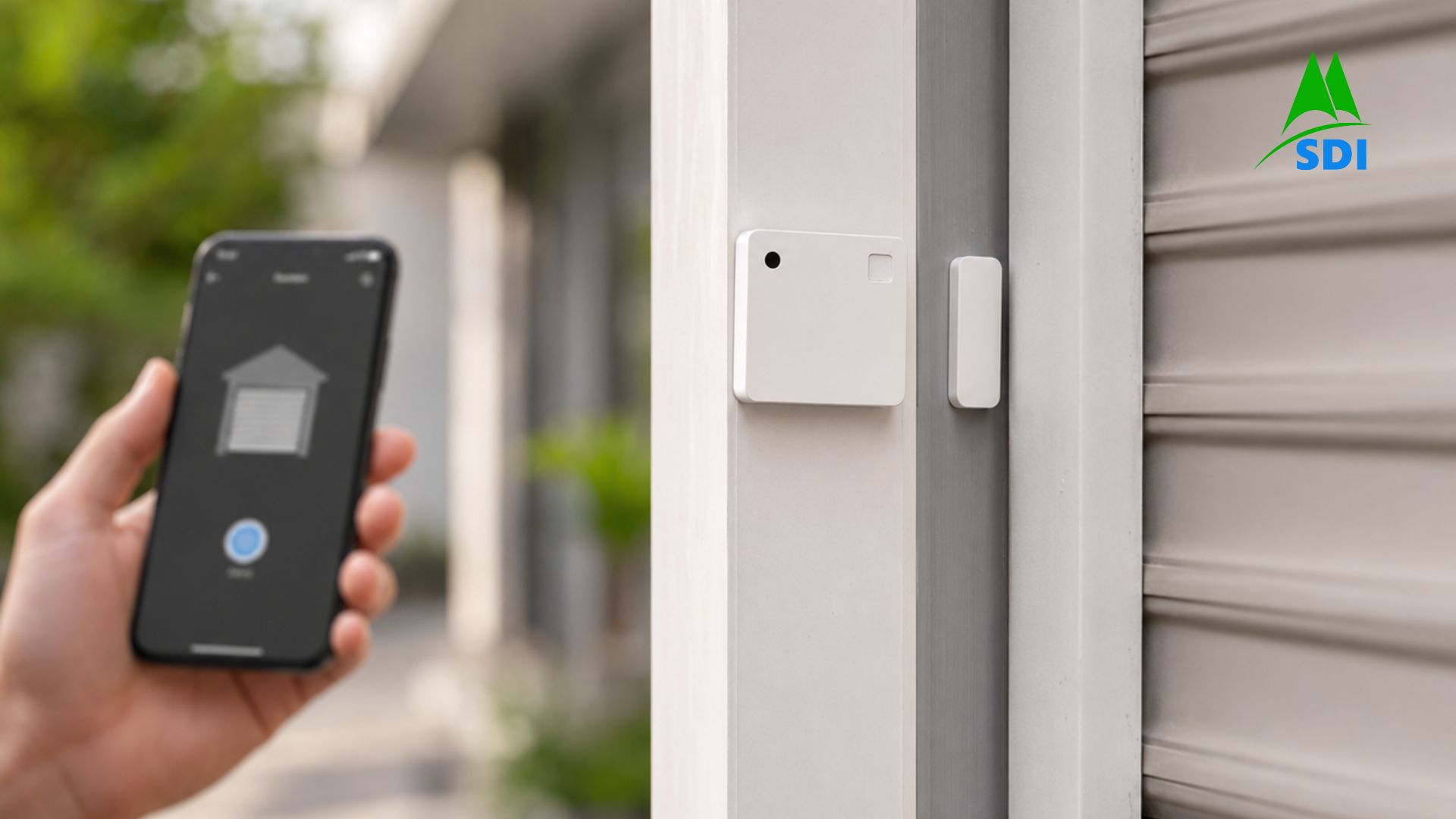 Điều khiển cửa cuốn từ xa giải quyết điều gì khi bạn không ở nhà