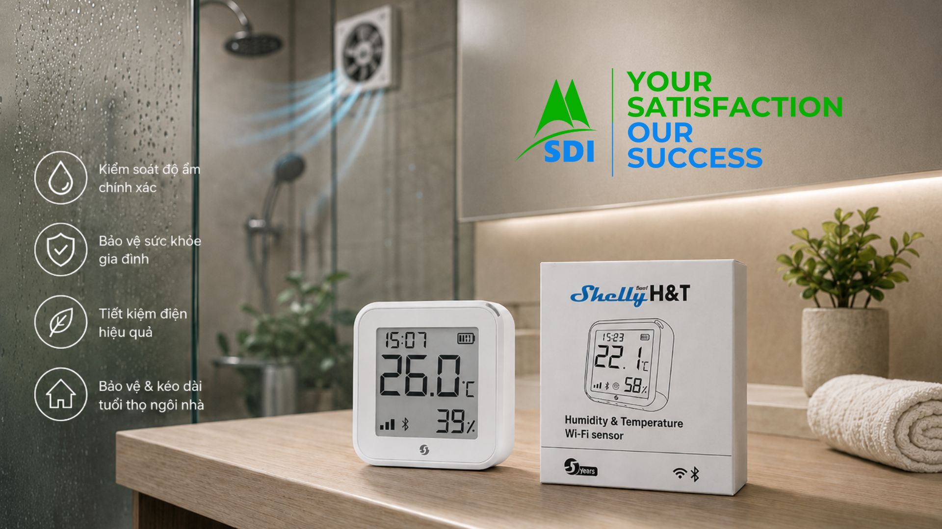 Kết Luận: Shelly H&T Gen3 - Trợ Thủ Chống Ẩm Mốc Bền Bỉ