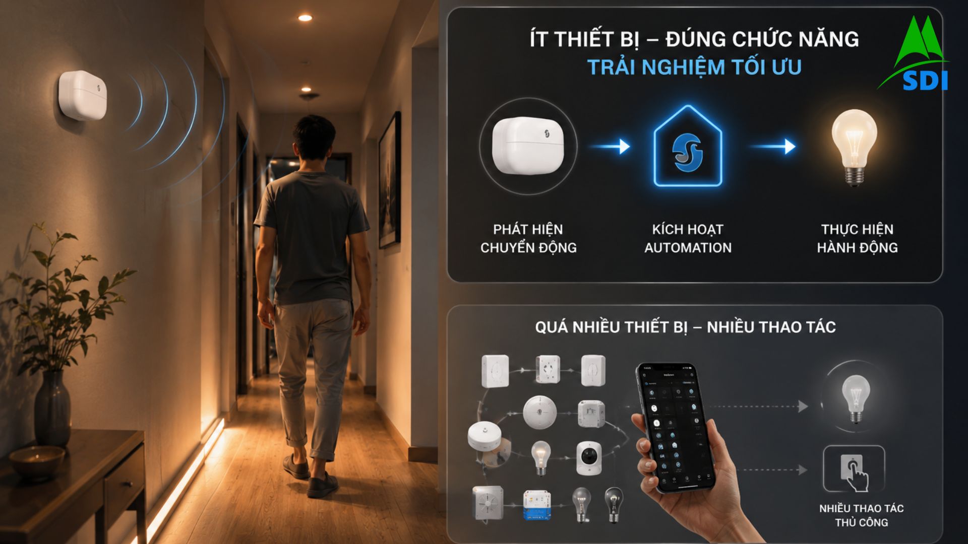Một Smart Home tốt không cần quá nhiều thiết bị