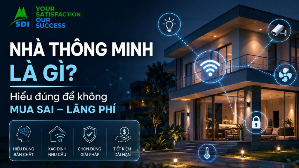 Nhà thông minh là gì_ Vì sao nên bắt đầu từ nhu cầu thay vì từ thiết bị