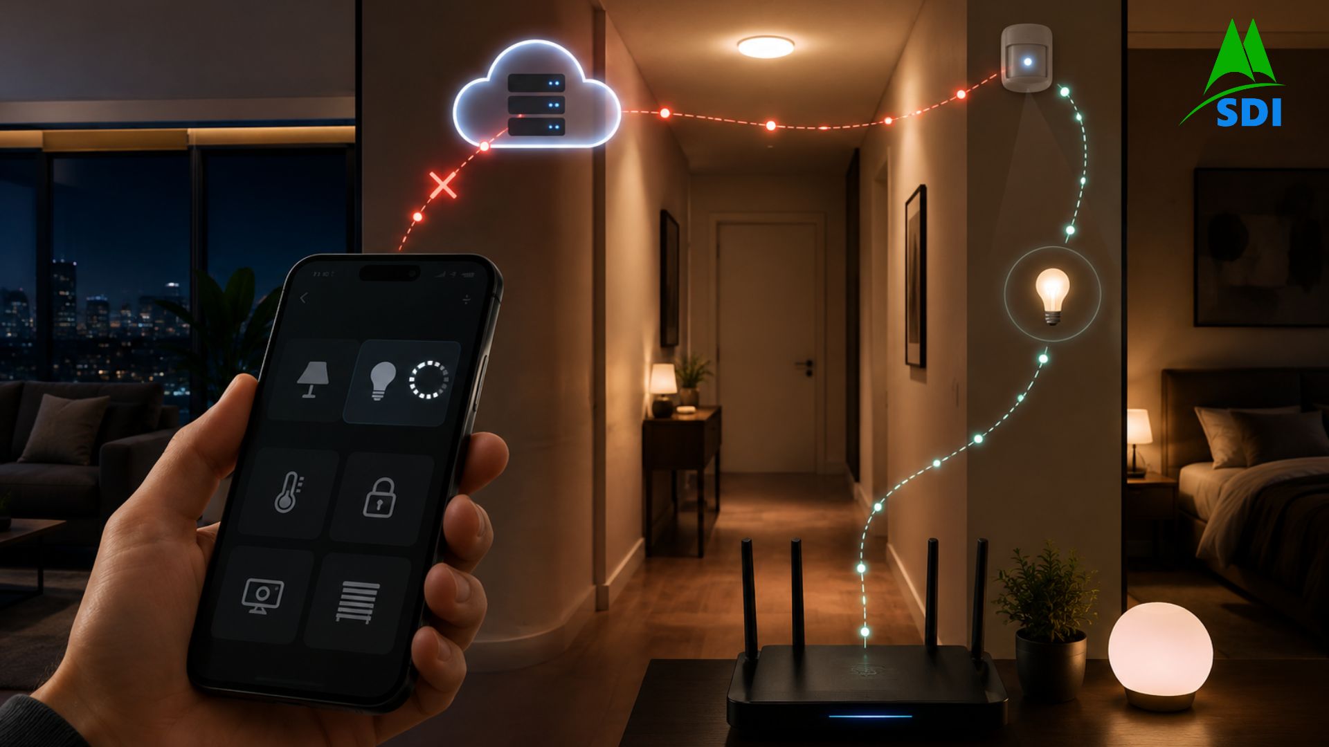 Sai lầm khi dùng Smart Home do phụ thuộc hoàn toàn vào Internet