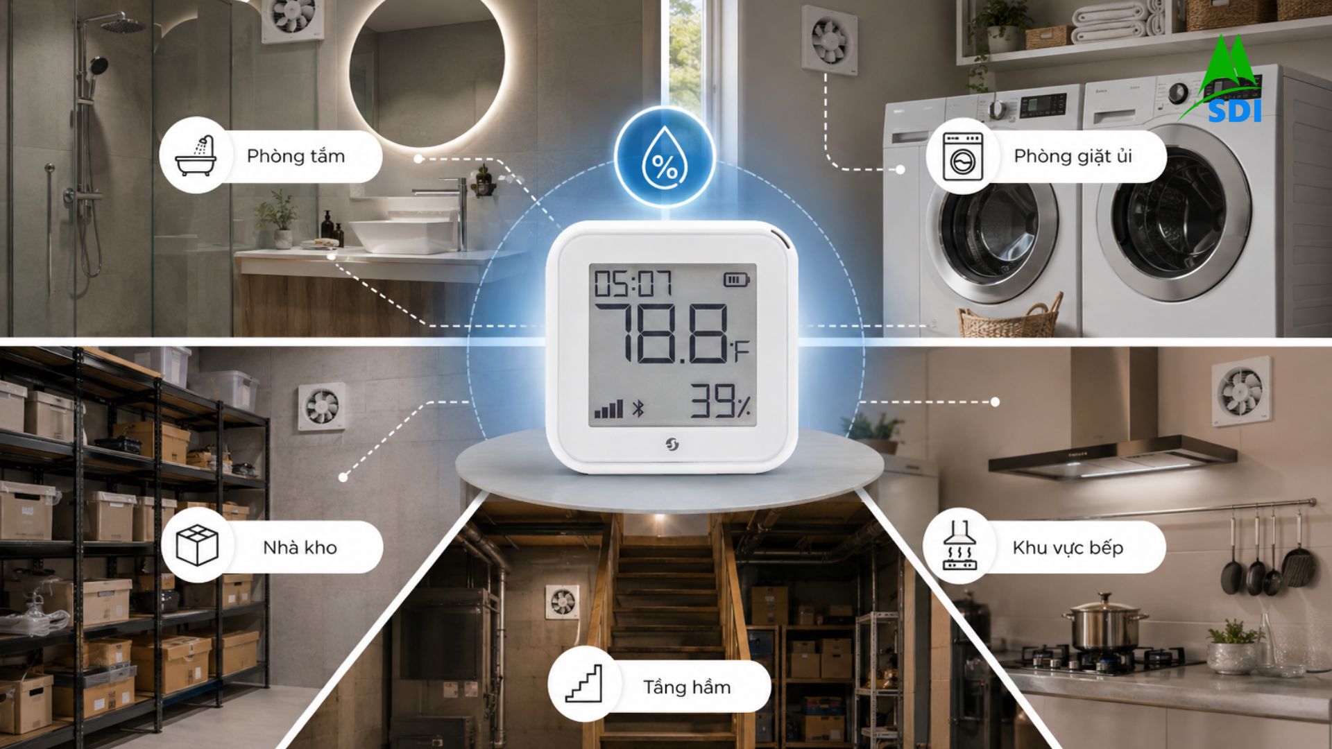 Shelly H&T Gen3 Có Thể Ứng Dụng Ở Đâu Ngoài Phòng Tắm