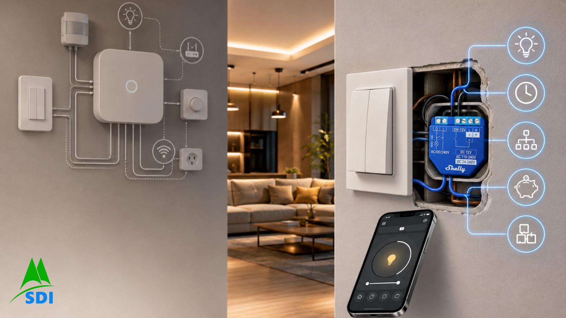 Shelly hay các giải pháp Smart Home truyền thống?