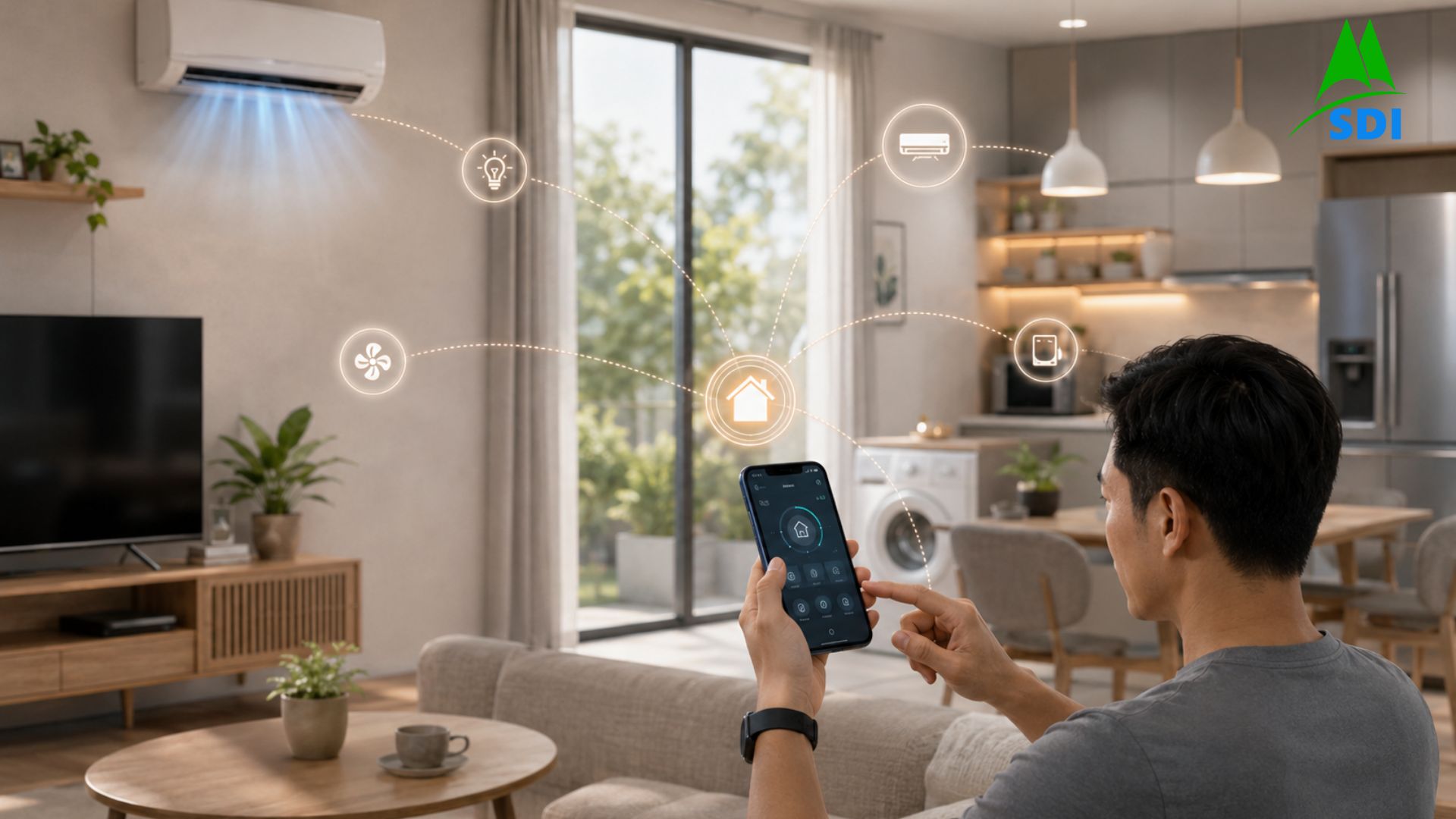 Smart Home tiết kiệm điện và quản lý thiết bị trong nhà