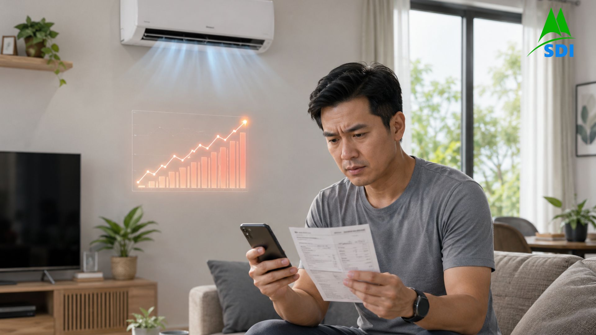 Tiền điện tăng bất thường dù thói quen sử dụng không thay đổi