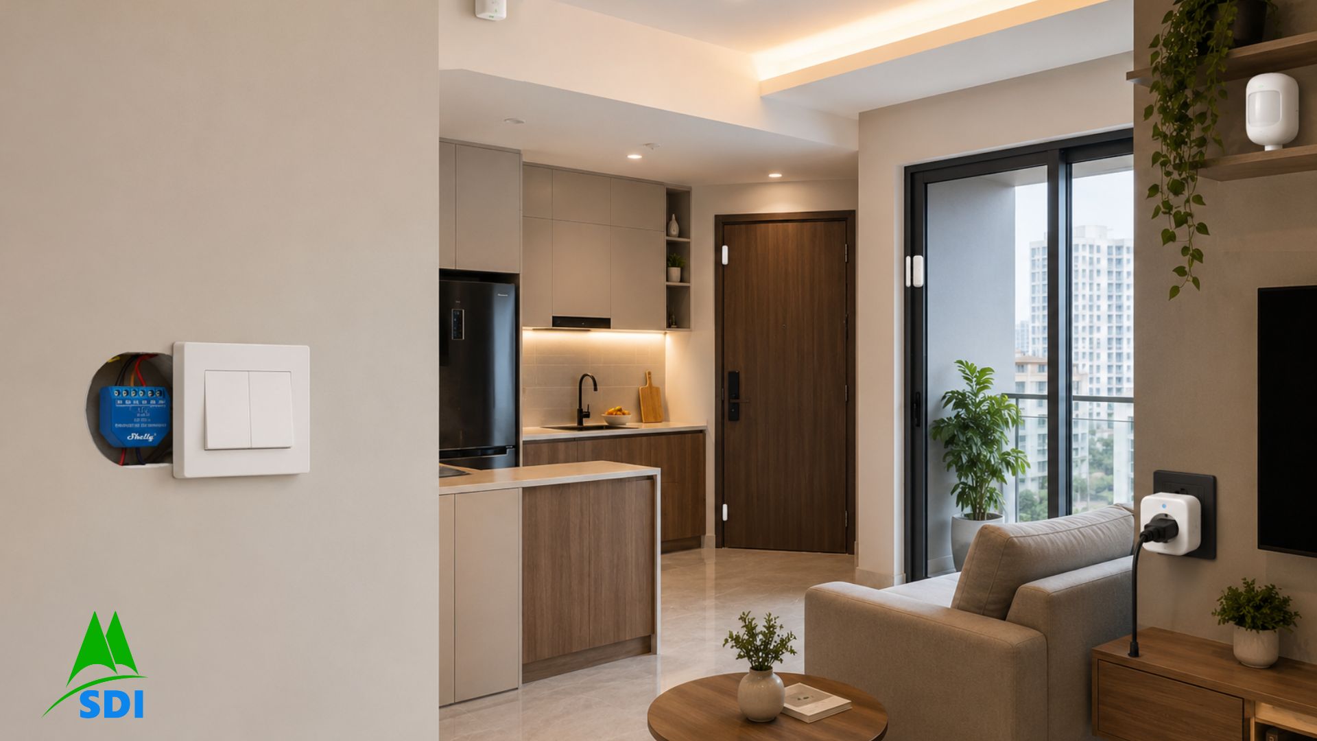 Vì sao căn hộ chung cư phù hợp với giải pháp nhà thông minh Shelly?